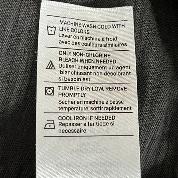 Vince. Polo Cotton Slub Classic in Sphere (Gray) - Size Large - Picture 9 of 9